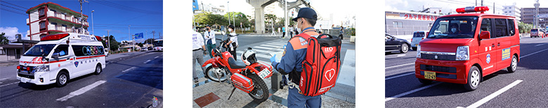 病院搬送者の治療状況イメージ