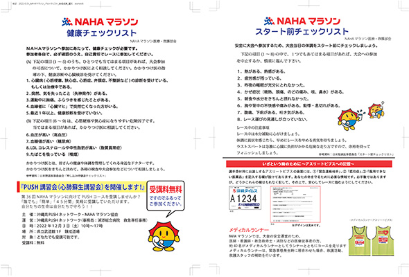 メディカルチェックリスト日本語イメージ